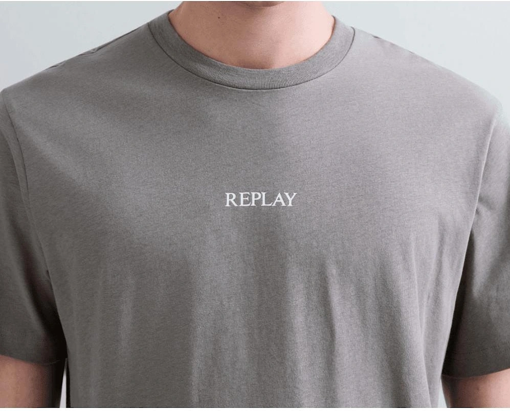 Basic Logo Grey T-Shirt