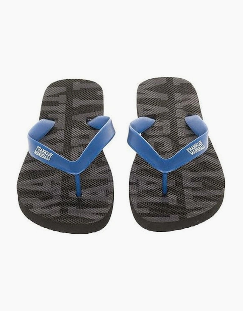 UA985 Unisex Black Flip Flop