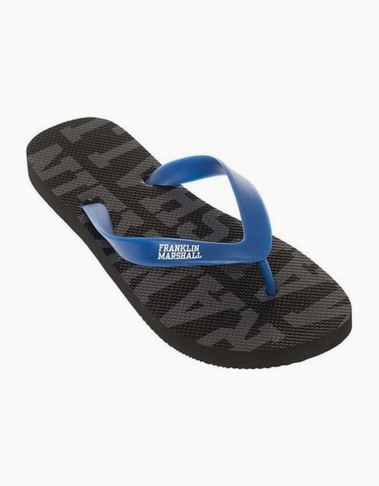 UA985 Unisex Black Flip Flop