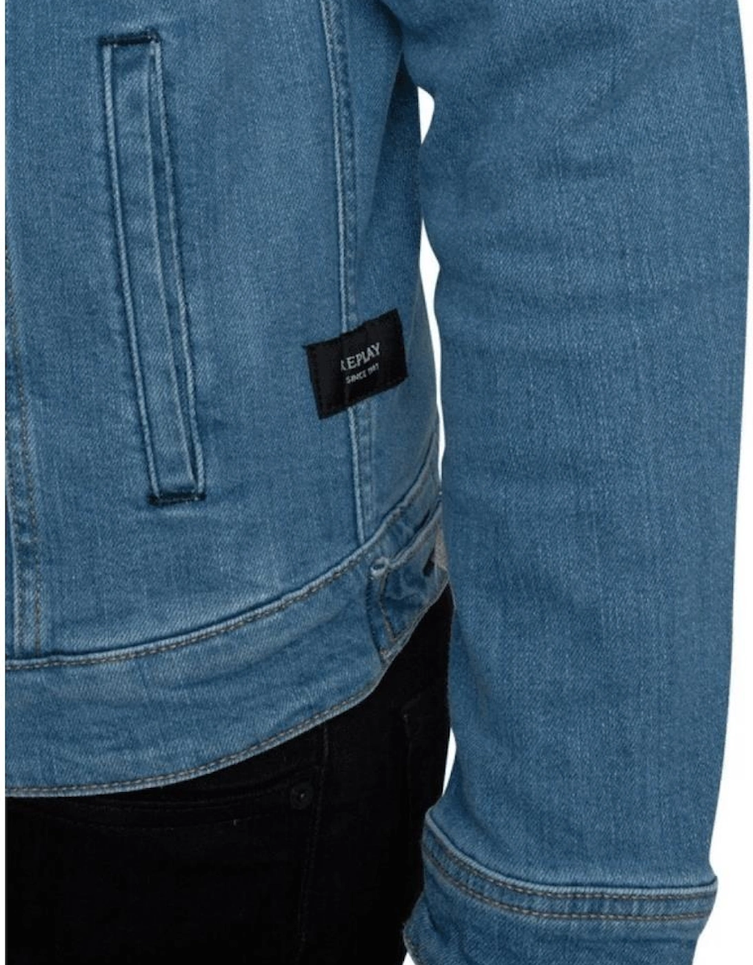 Mid Wash Blue Denim Jacket