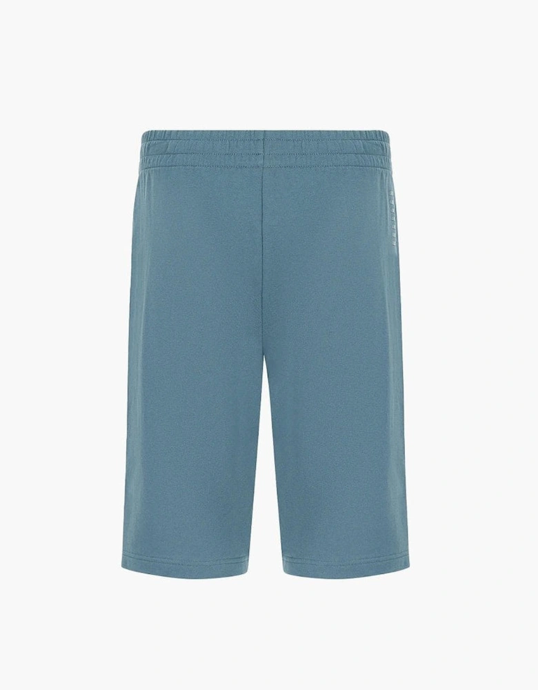 Cotton Basic Logo China Blue Shorts