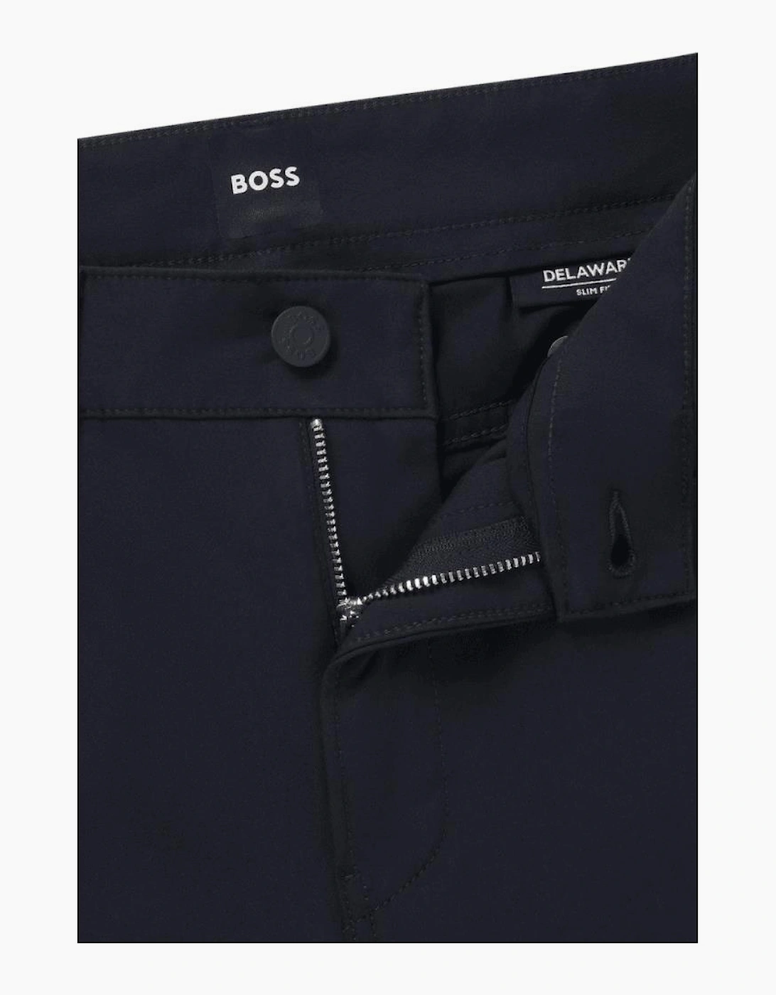 P-Delaware5 Slim Fit Navy Trousers