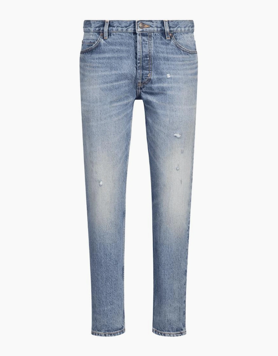 HUGO 634 Tapered Fit Blue Jeans