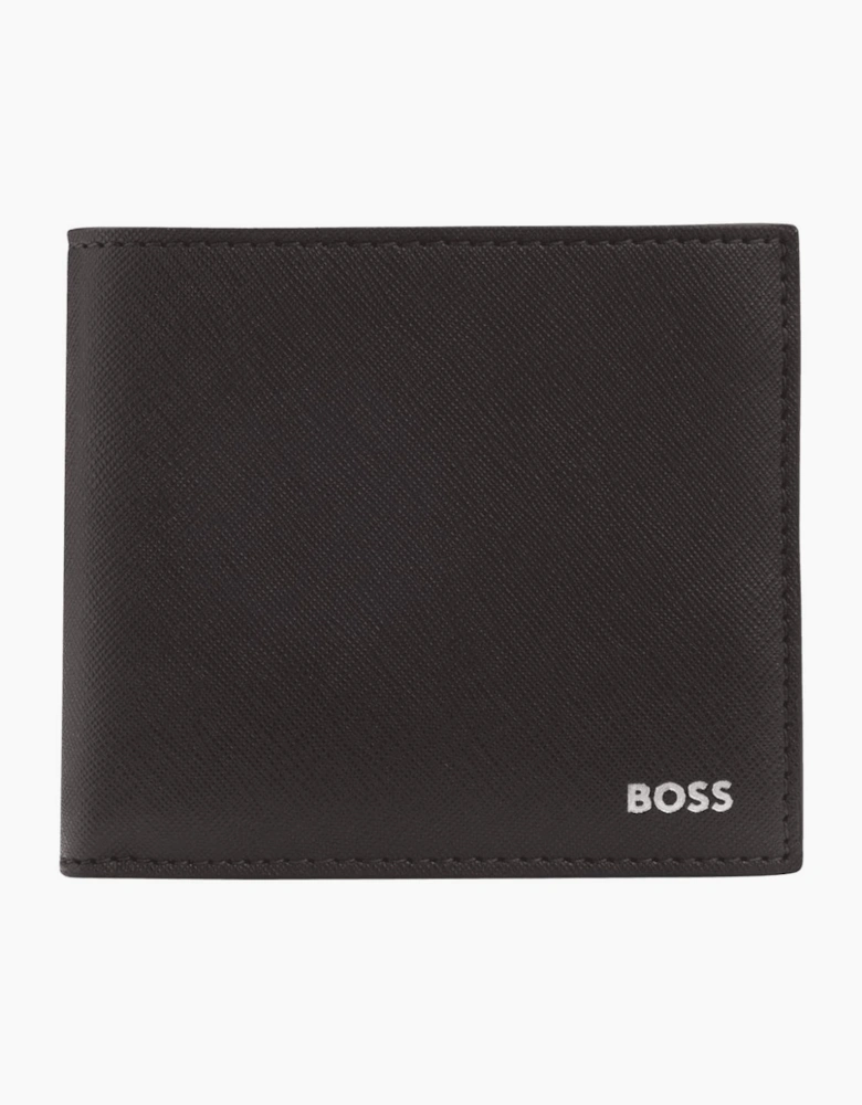 Zair_4CC Leather Brown Wallet