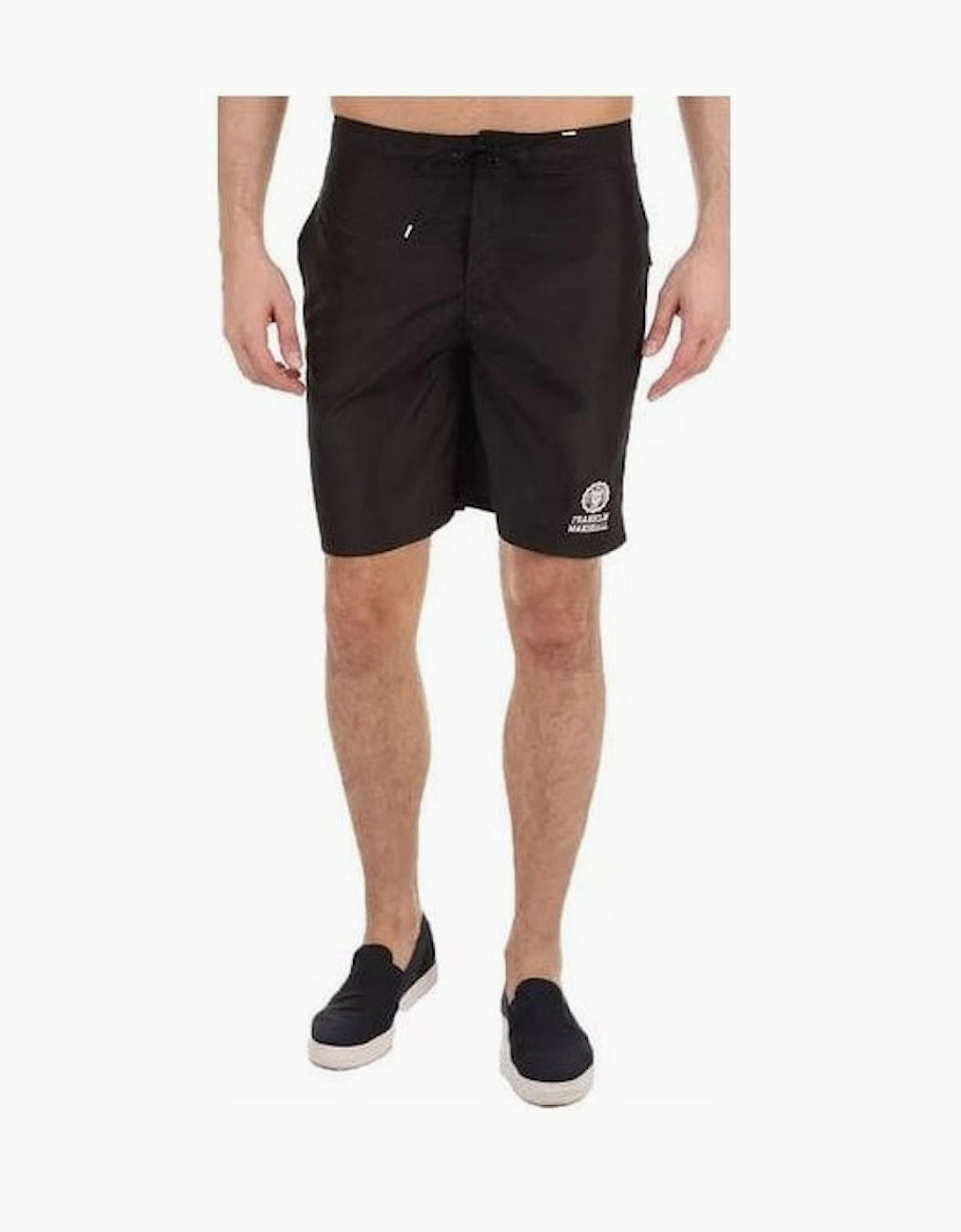 UA950 Beachwear Unisex Black Swim Shorts