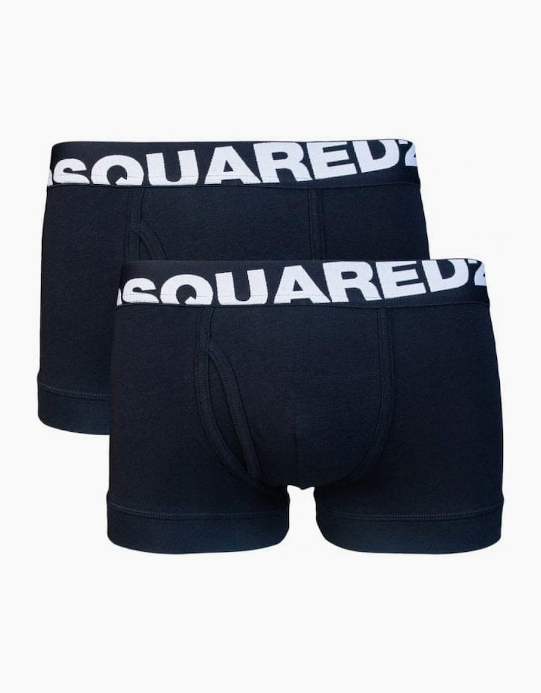 Cotton 2Pack Black/White Boxers