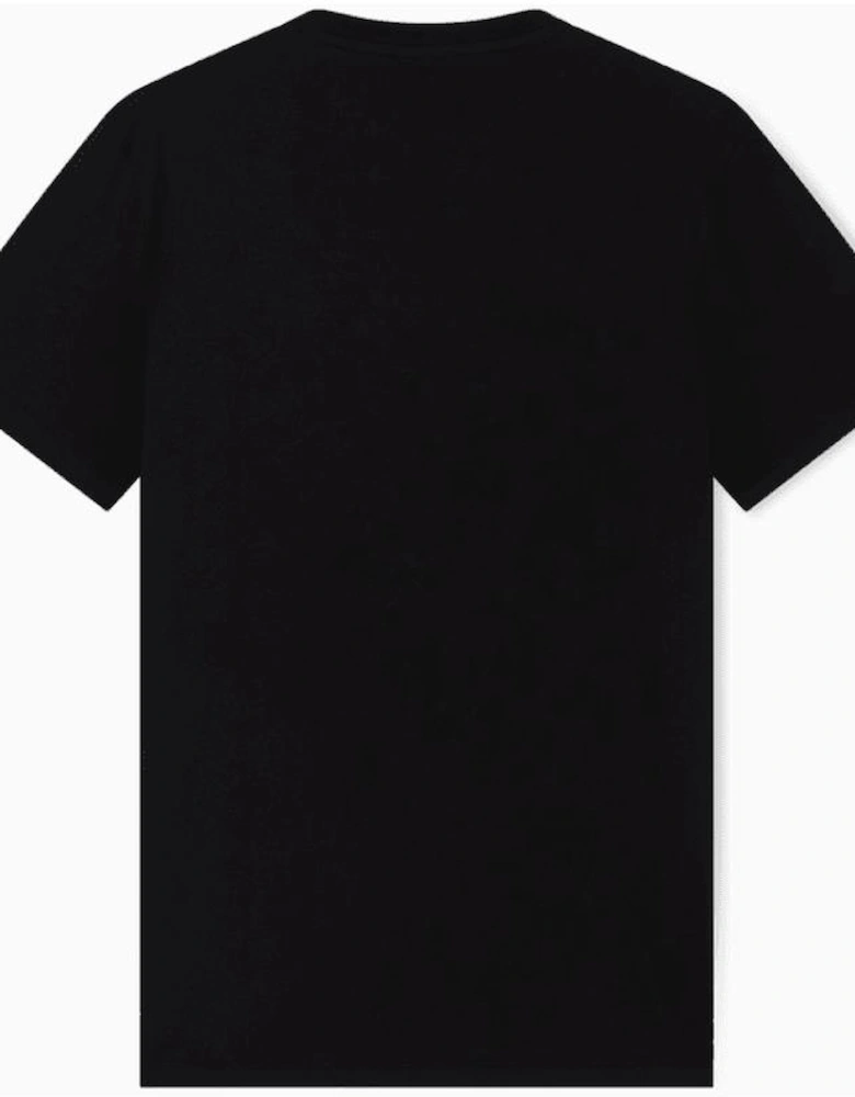 Regular Fit Foil Logo Black/Gold T-Shirt