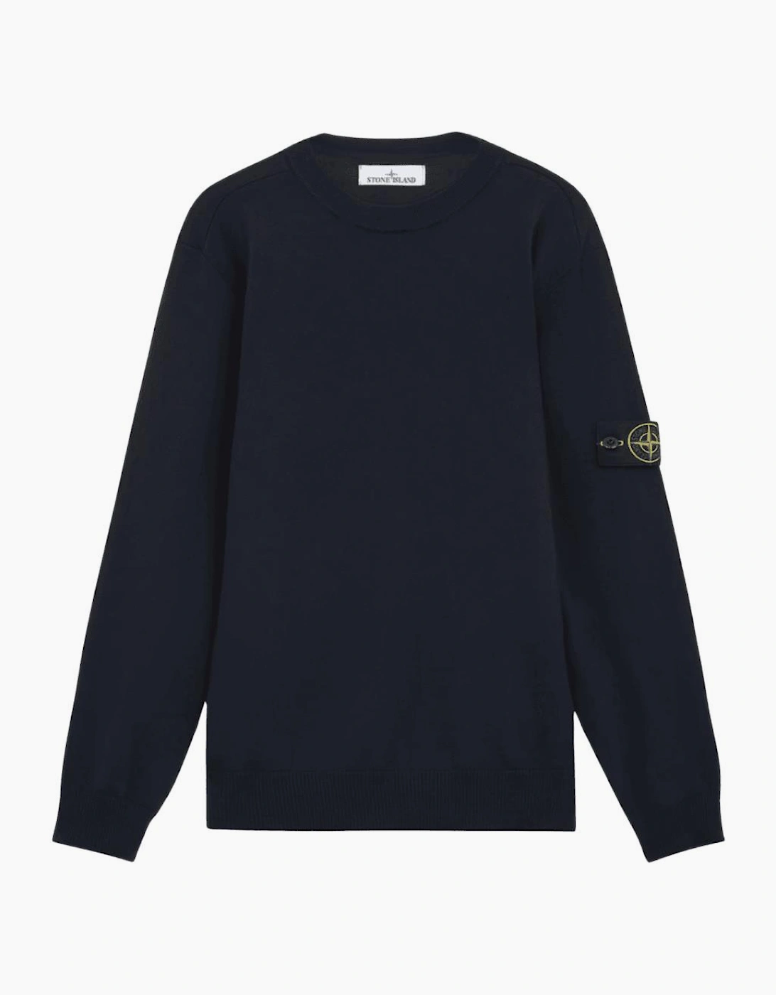 Light Virgin Wool Navy Knitwear