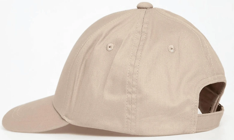 Embroidered Eagle Logo Beige Cap