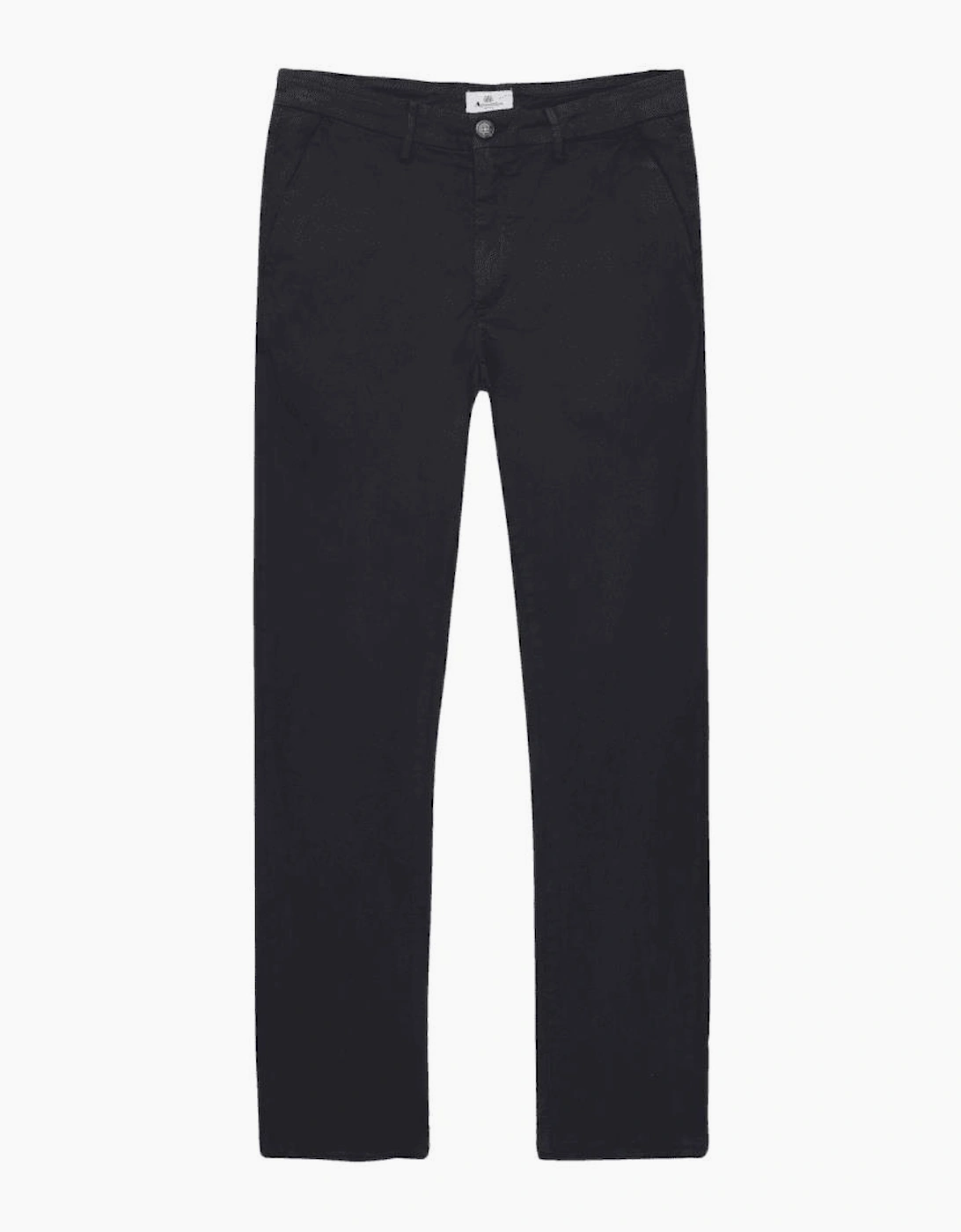 Cotton Navy Slim Fit Chino
