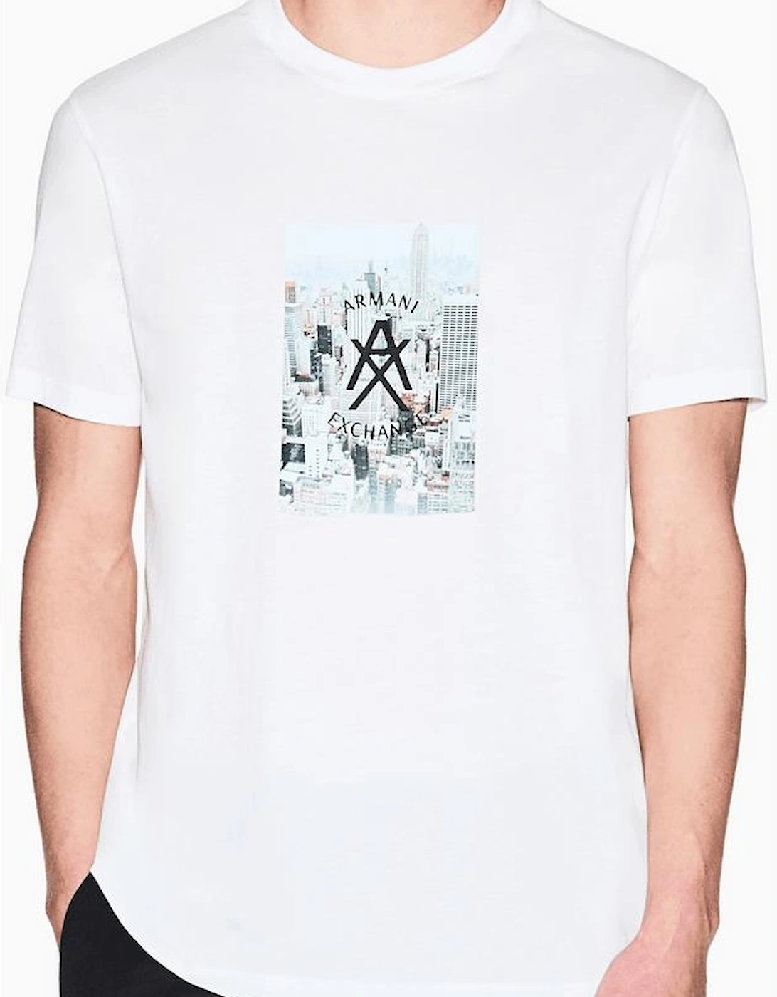 City Graphic Logo White T-Shirt