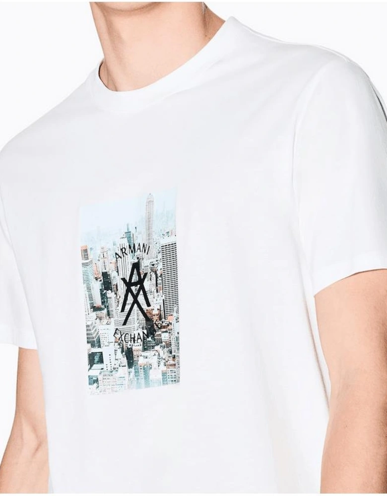City Graphic Logo White T-Shirt