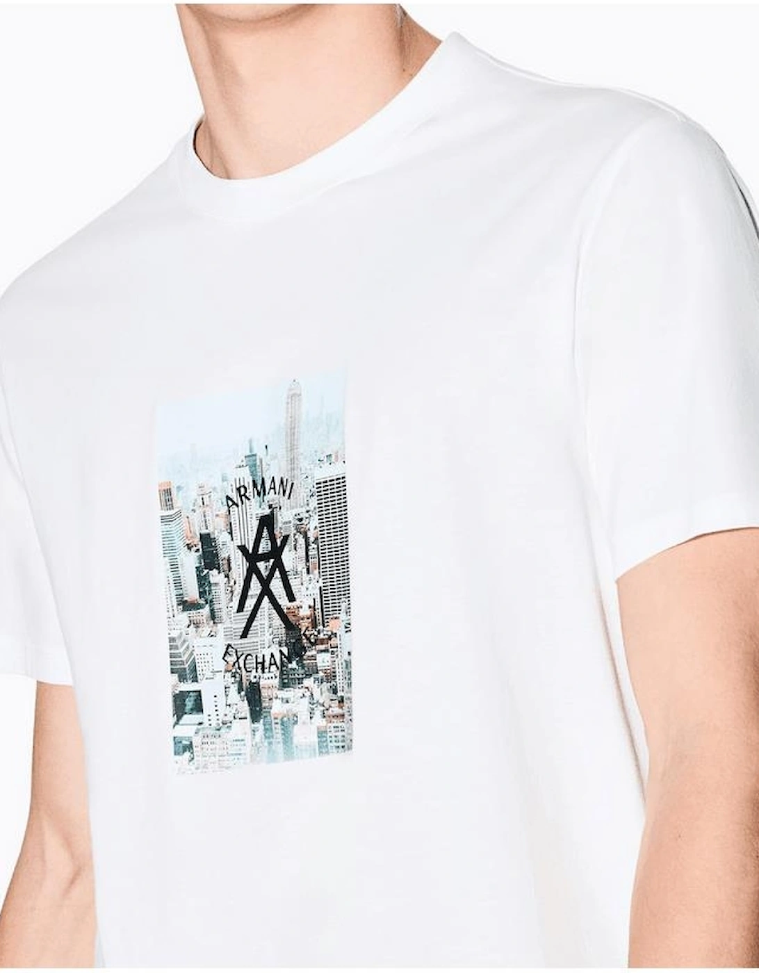 City Graphic Logo White T-Shirt