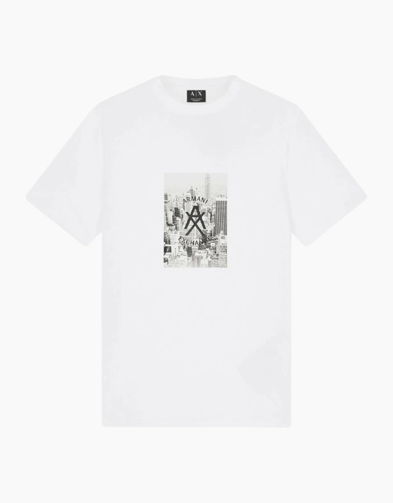City Graphic Logo White T-Shirt