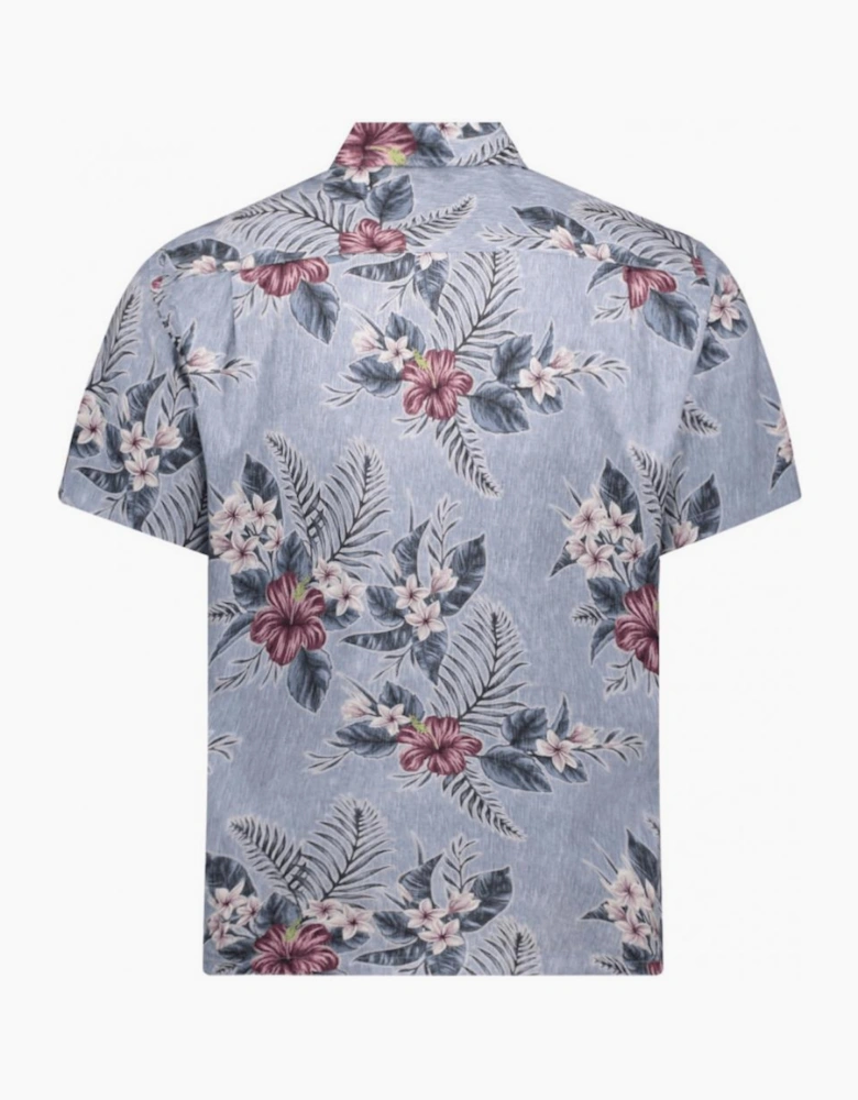 Floral Cotton Beach Shirt