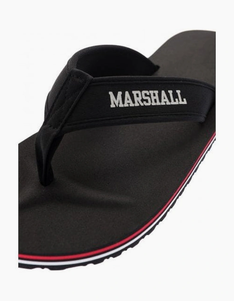 UA980 Unisex Black Flip Flop