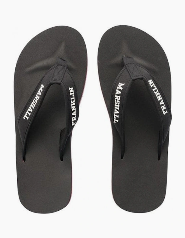 UA980 Unisex Black Flip Flop
