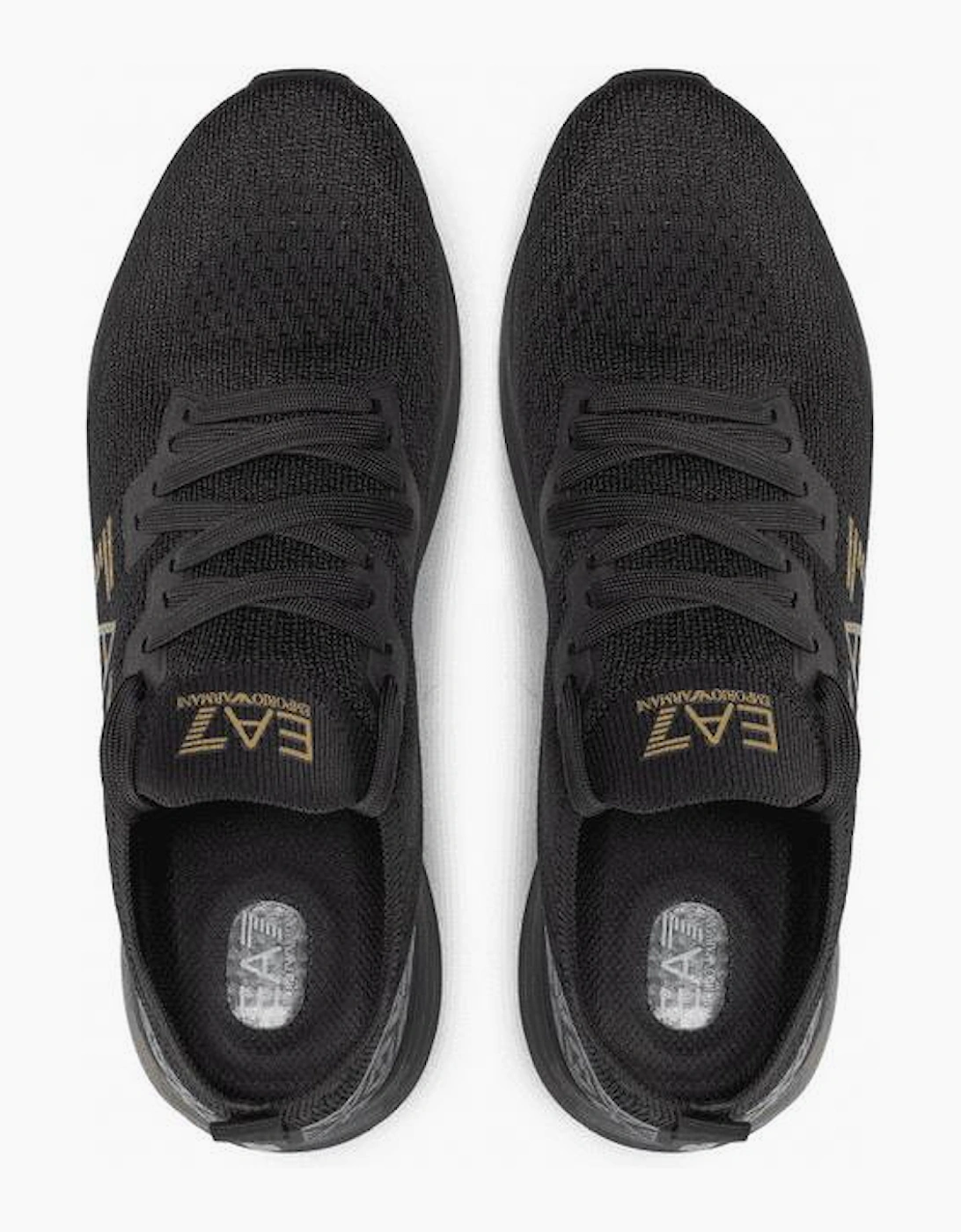 Crusher Black/Gold Sneaker Trainer