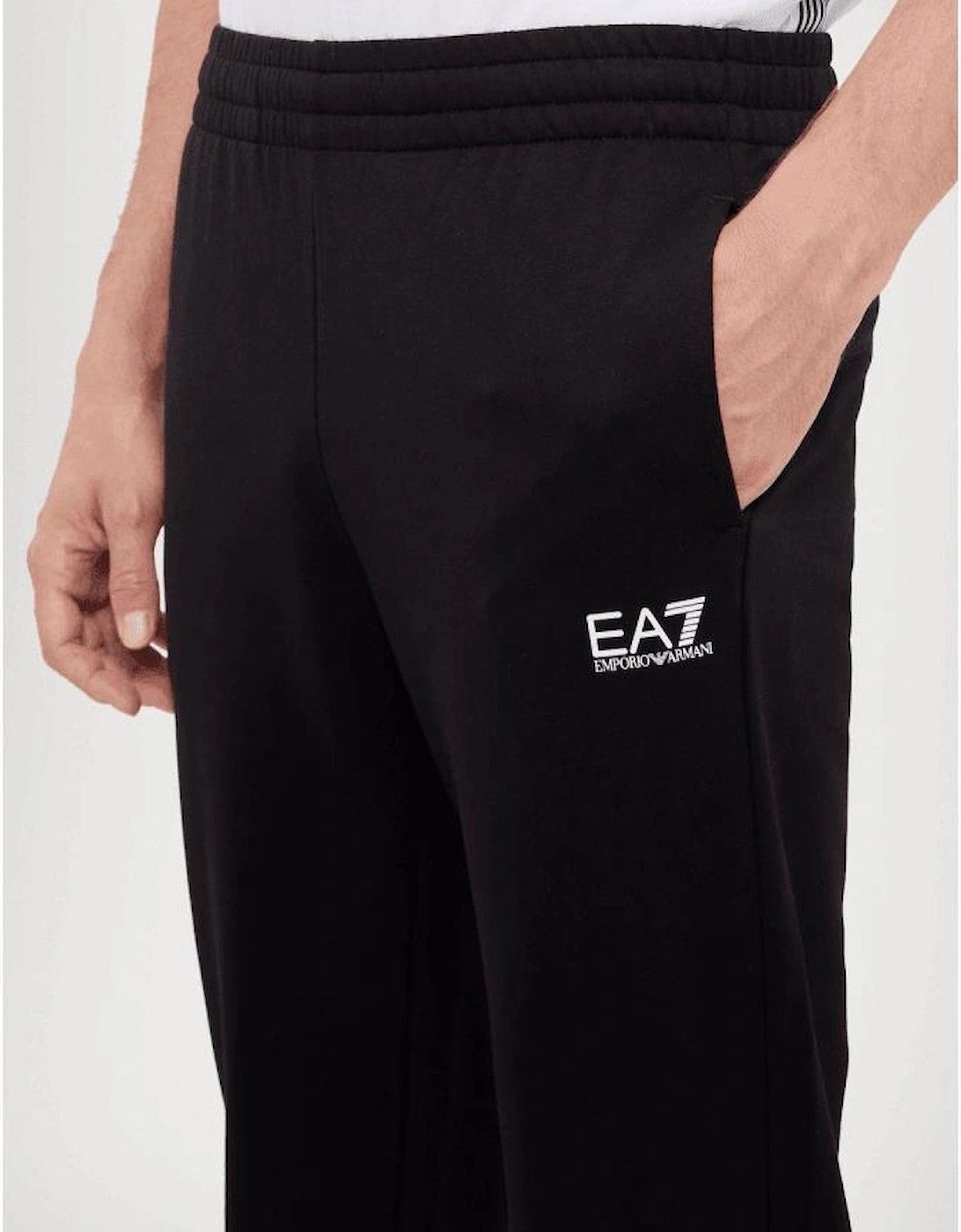 Cotton Regular Fit Black Jogging Pant