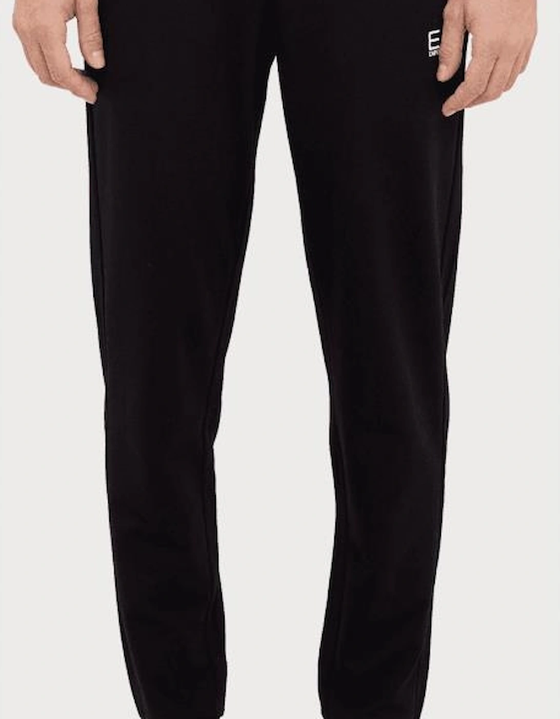 Cotton Regular Fit Black Jogging Pant