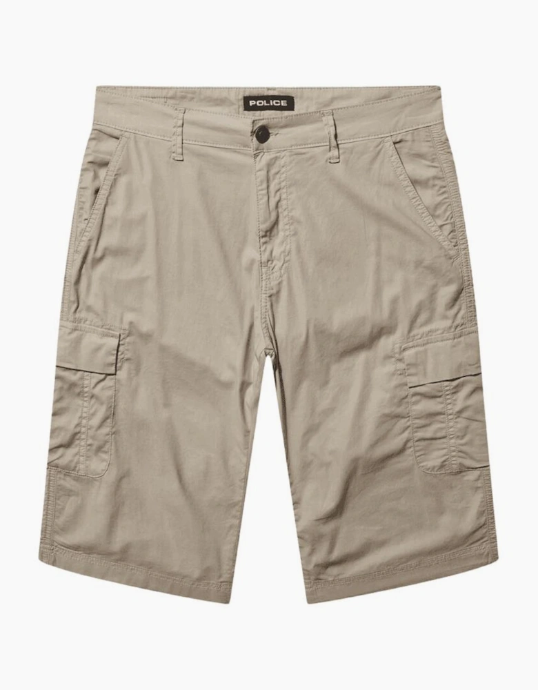 Husk 3/4 Length Beige Cargo Shorts