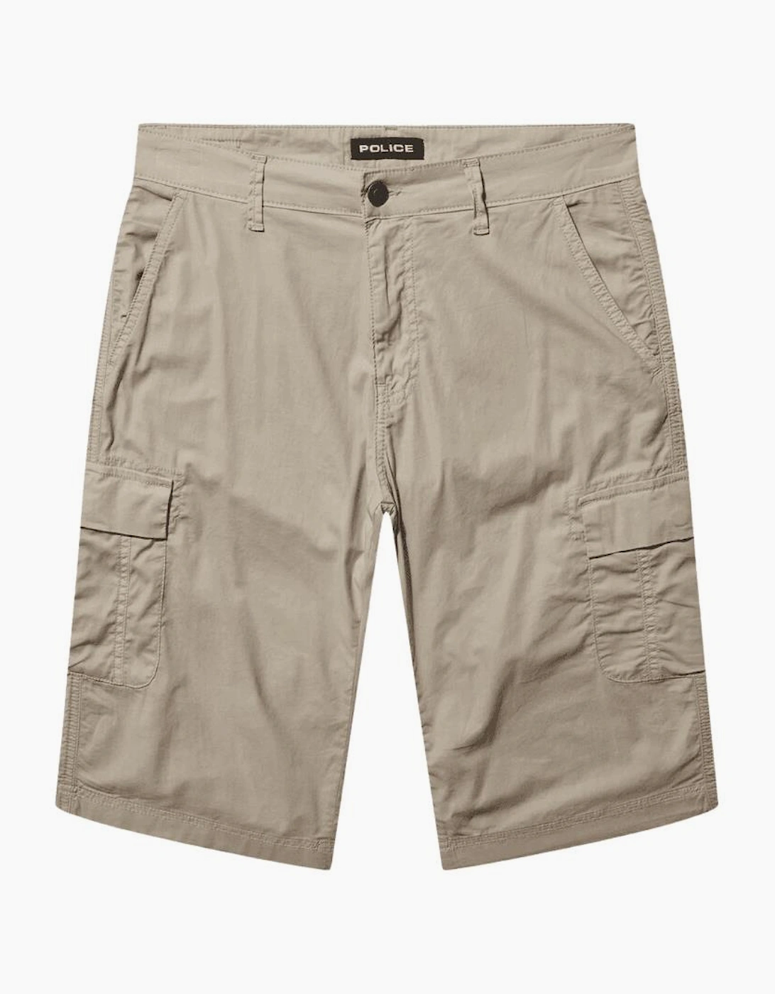Husk 3/4 Length Beige Cargo Shorts