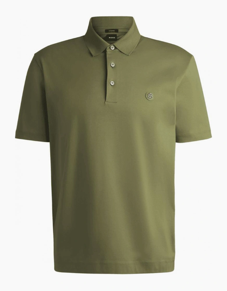 C-Parris Slim Fit Khaki Polo Shirt