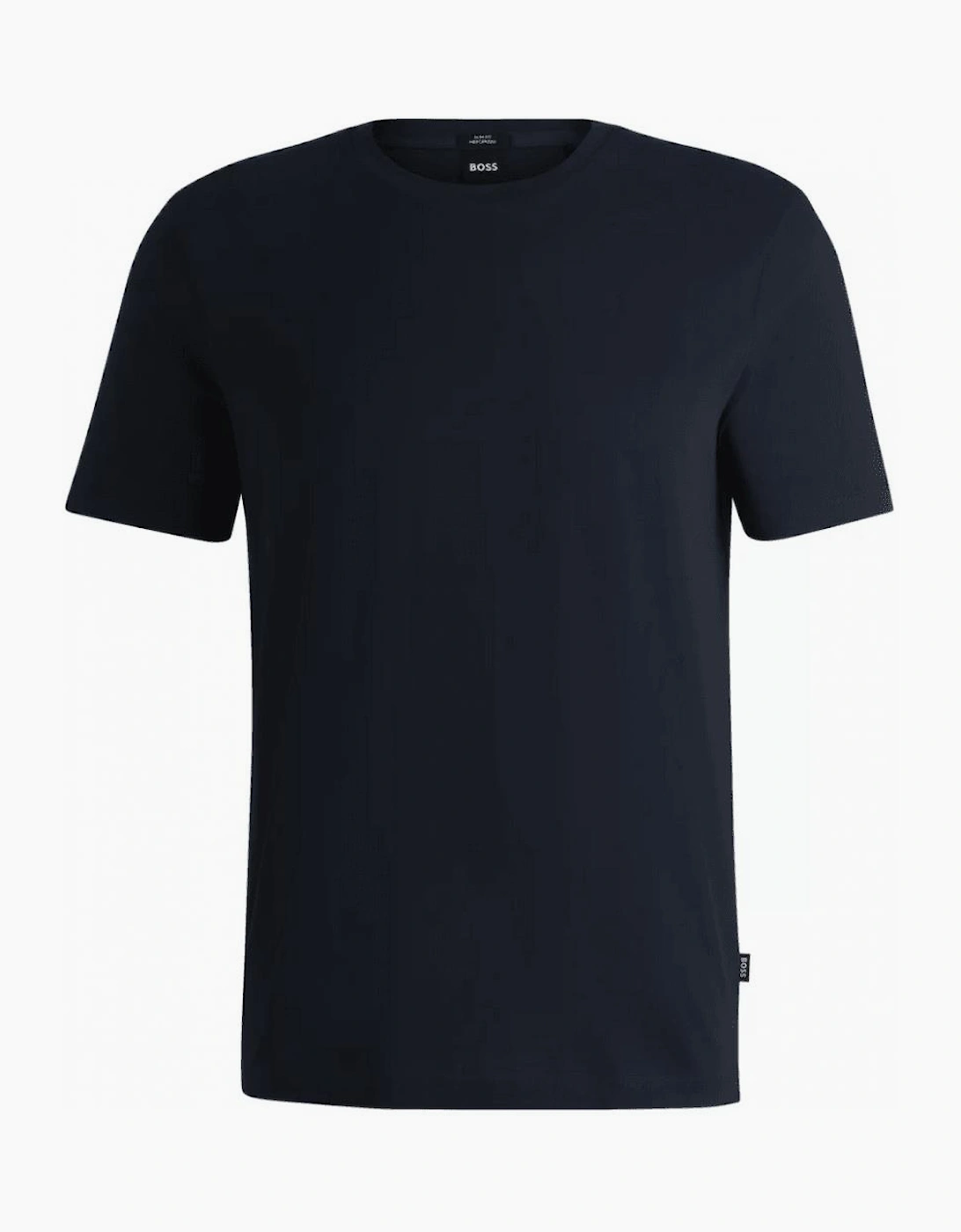 Tessler 150 Slim Fit Navy T-Shirt