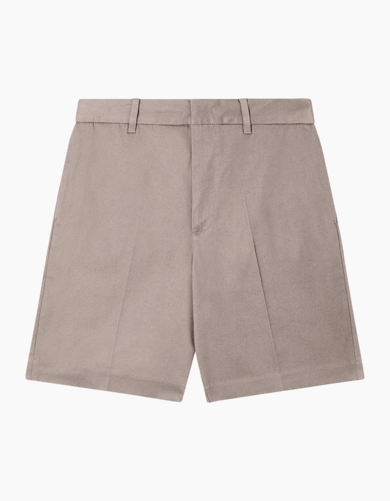 Comfort Cotton Brown Chino Shorts