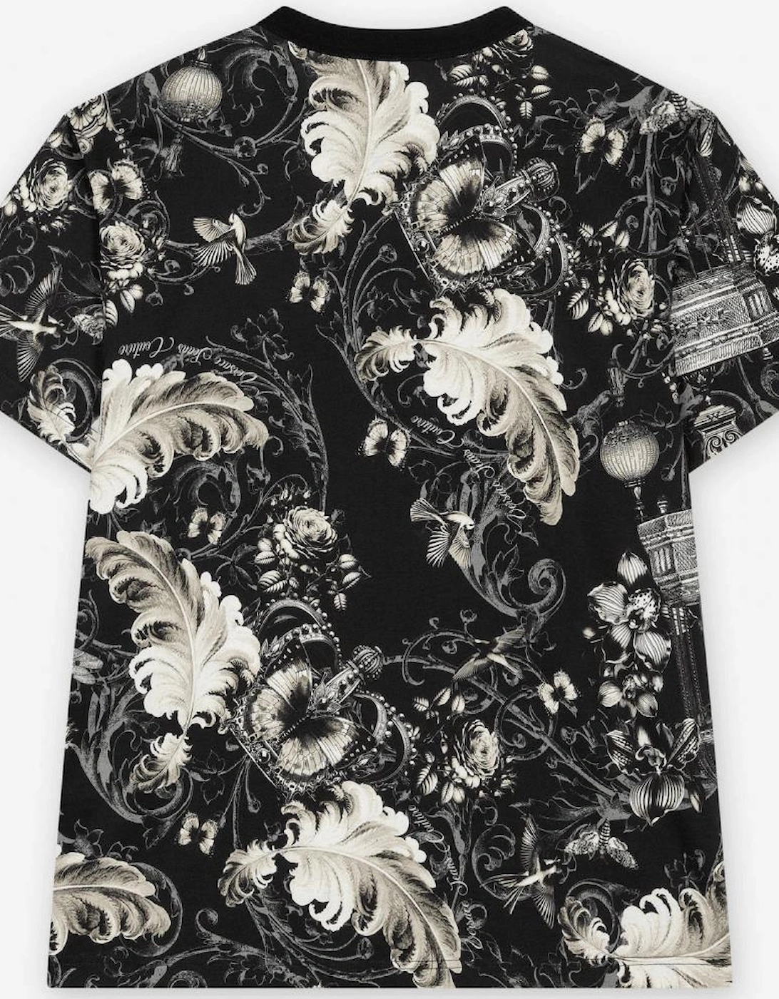 All Over Logo Black/White T-Shirt
