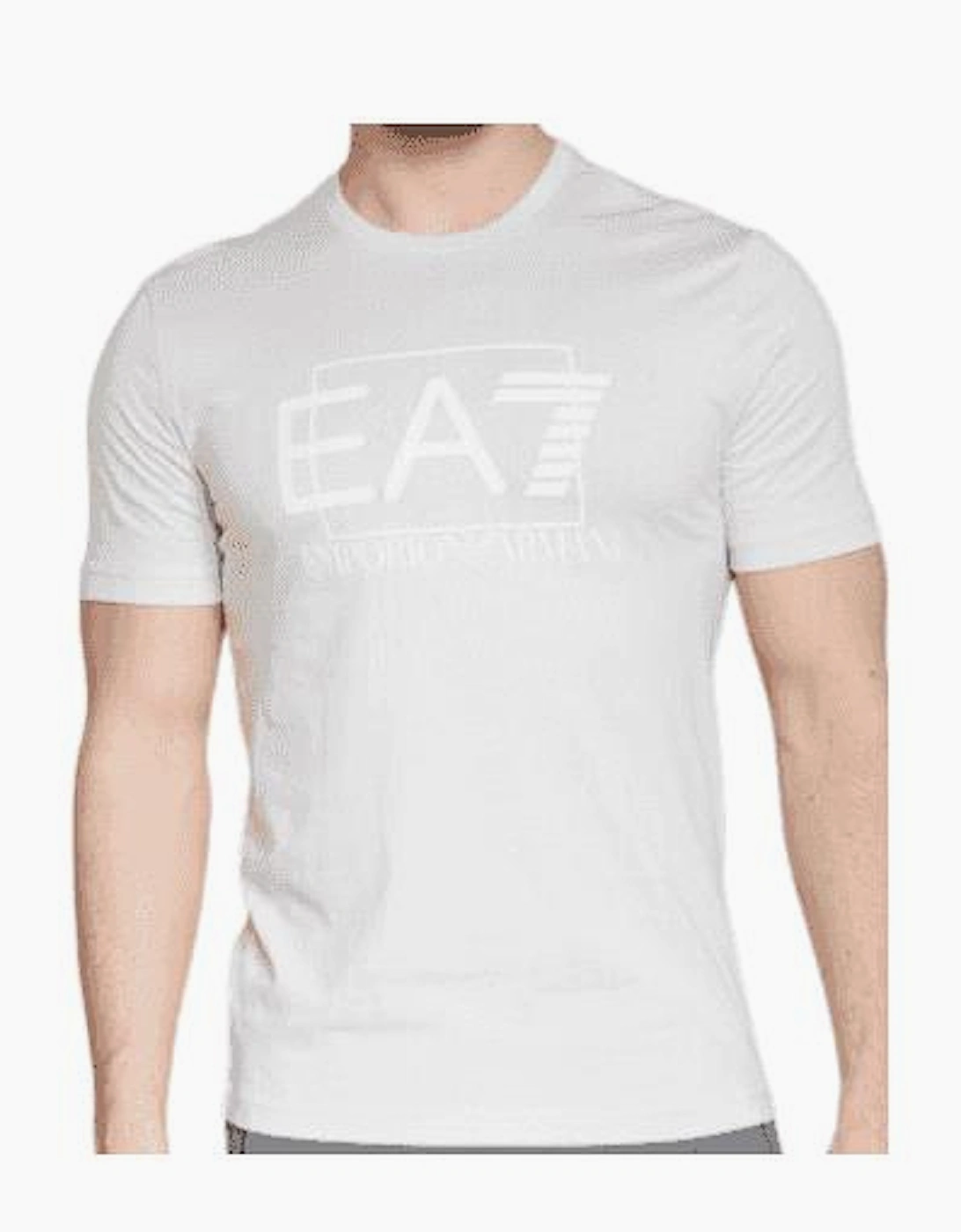 Cotton Logo Oyster Mushroom T-Shirt
