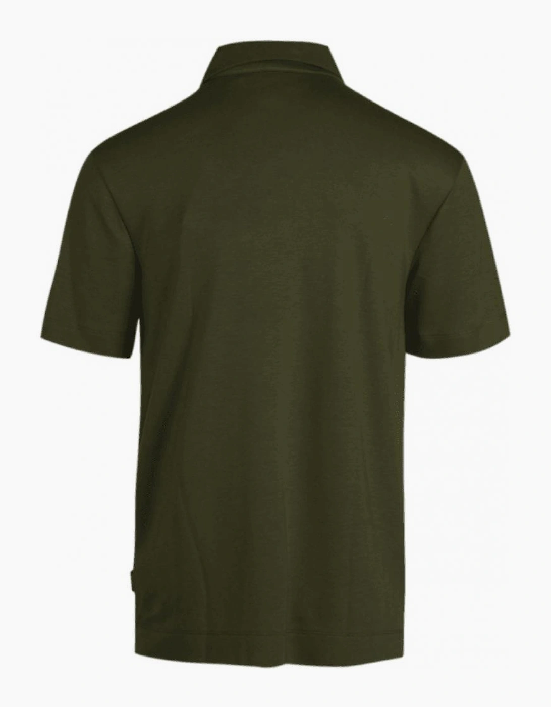 P-Press Slim Fit Green Polo Shirt