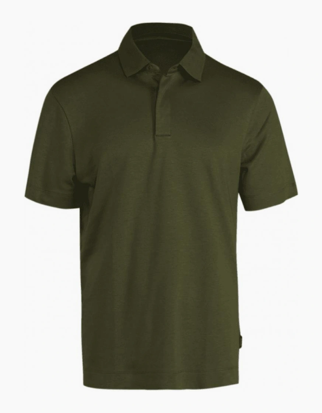 P-Press Slim Fit Green Polo Shirt