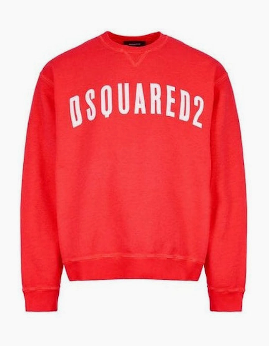 Cotton Printed Logo Pink Sweatshirt