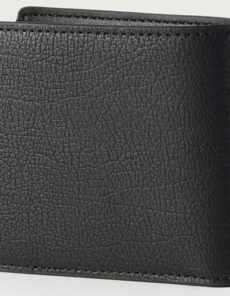 Lewis 4cc Leather Black Coin Wallet