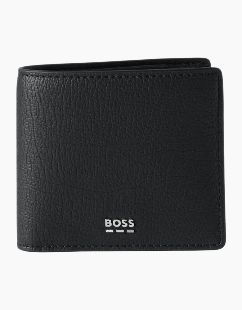 Lewis 4cc Leather Black Coin Wallet