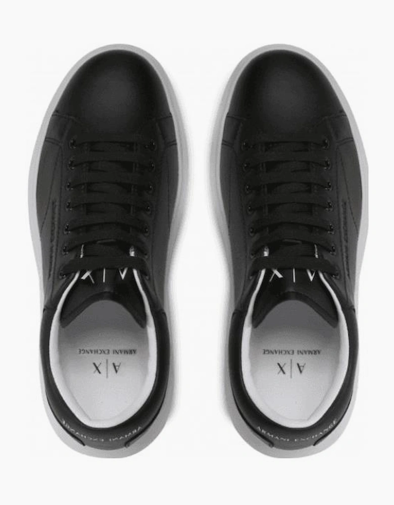 Action Leather Black/White Sneaker Trainer