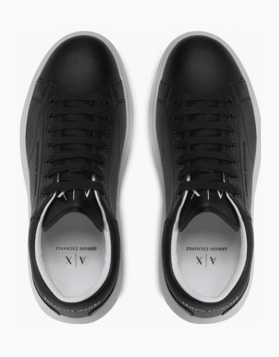 Action Leather Black/White Sneaker Trainer