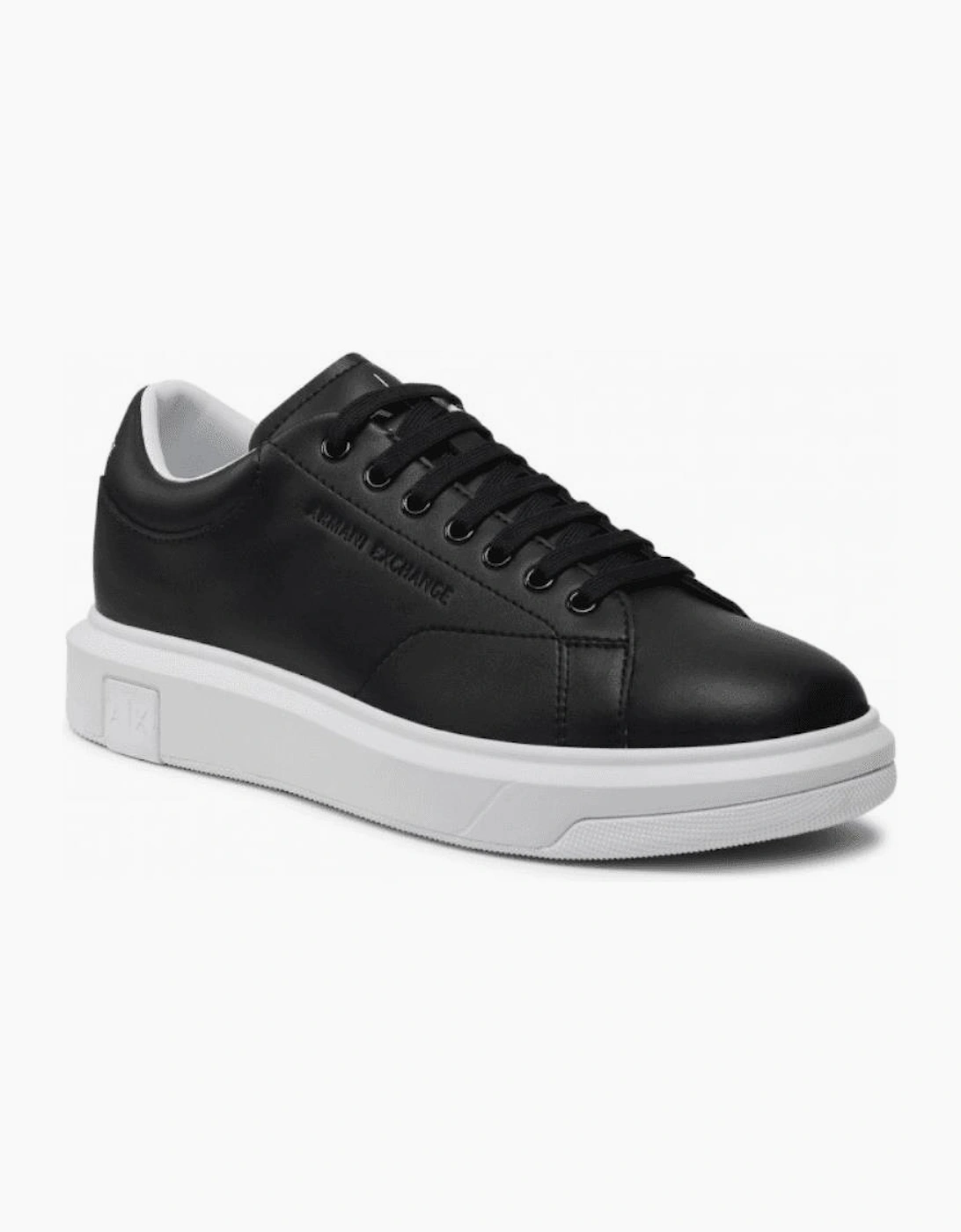 Action Leather Black/White Sneaker Trainer