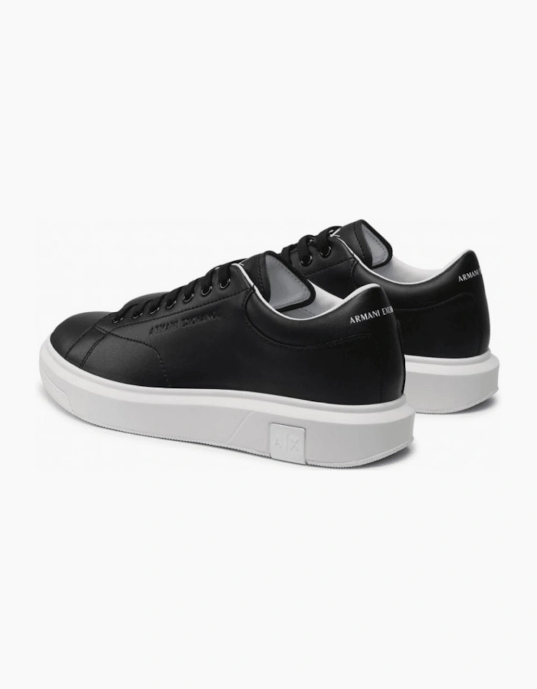 Action Leather Black/White Sneaker Trainer