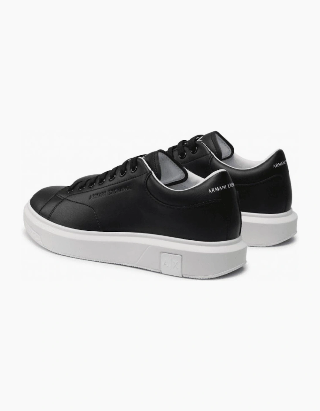 Action Leather Black/White Sneaker Trainer