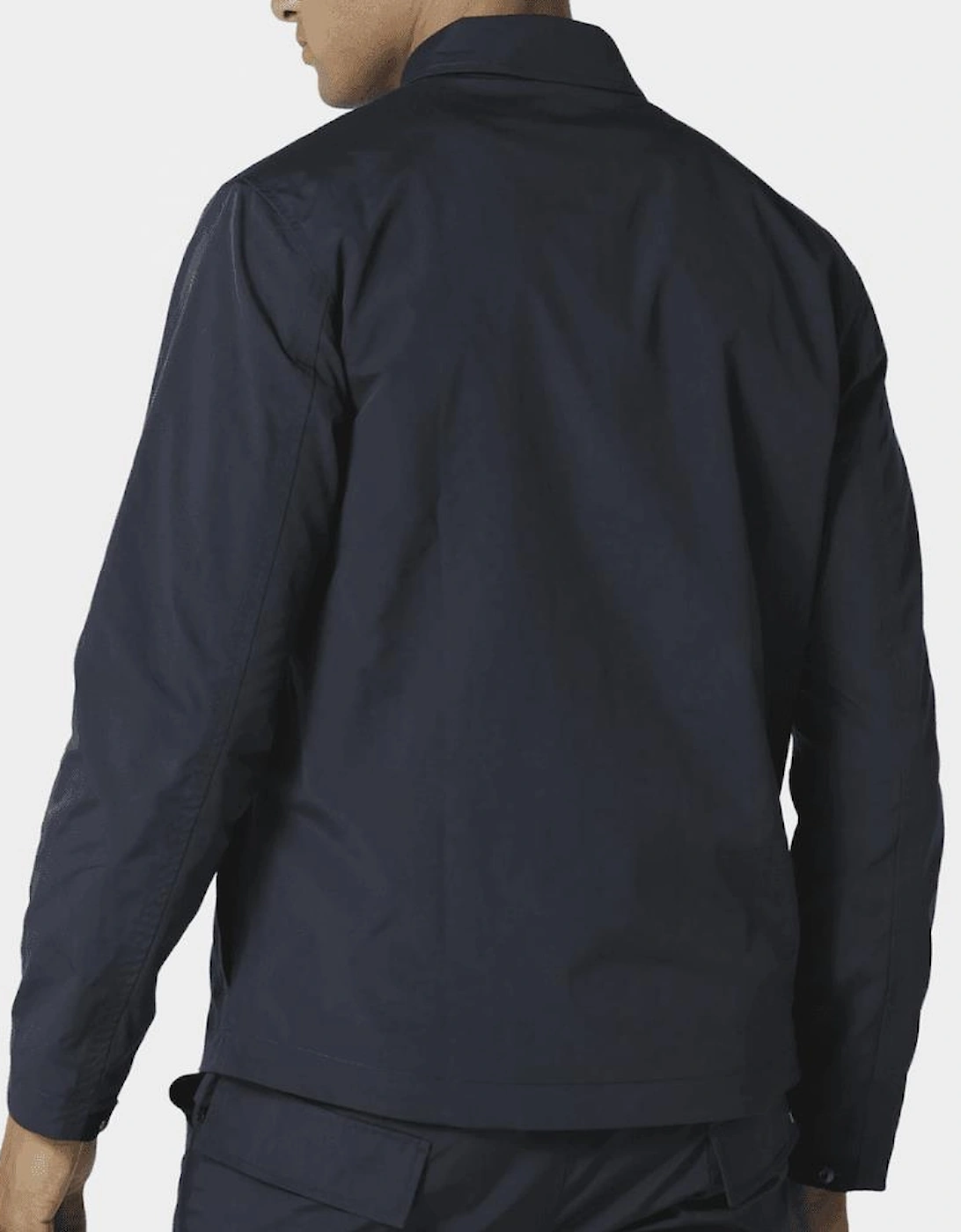 Fitton Nylon Navy Overshirt Jacket