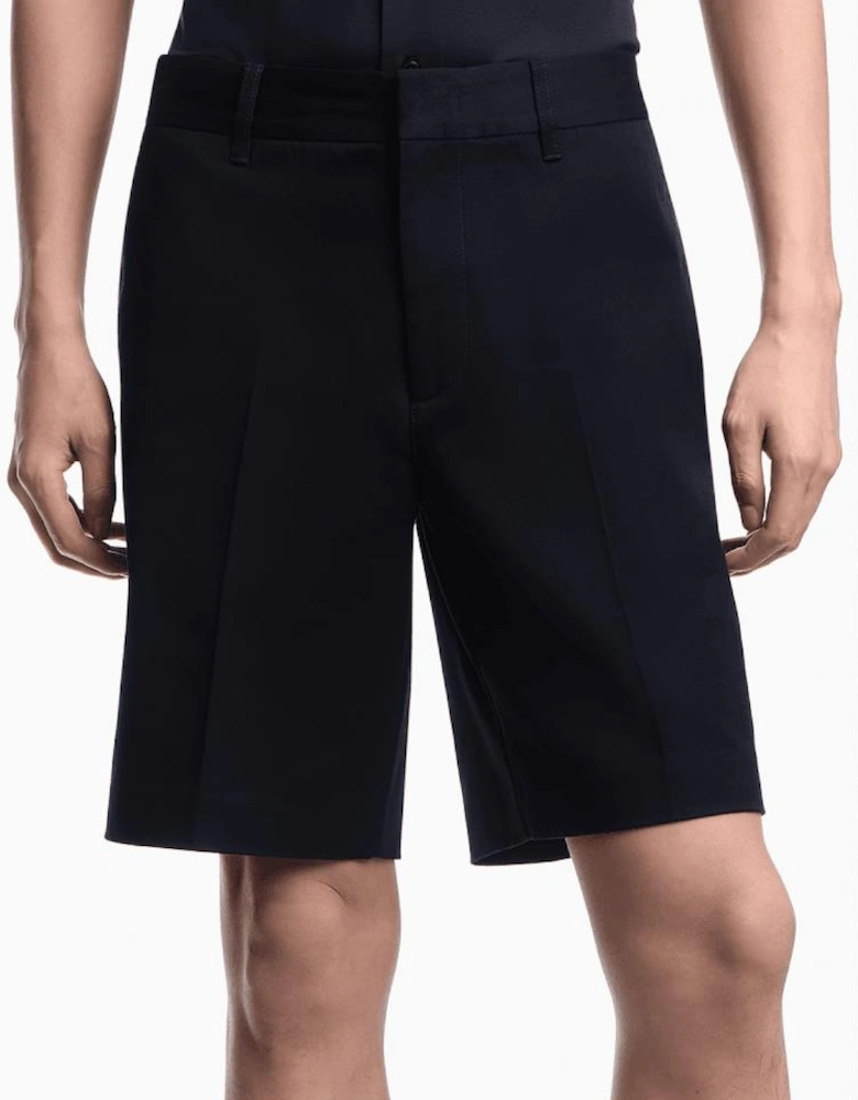 Comfort Cotton Navy Chino Shorts