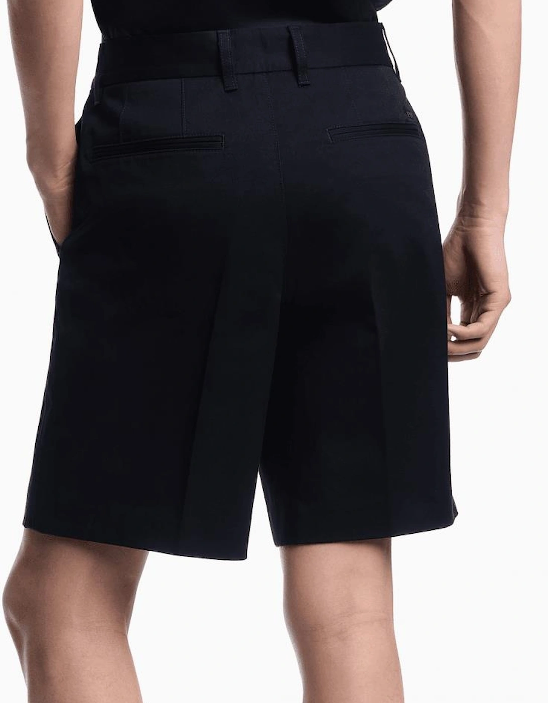 Comfort Cotton Navy Chino Shorts