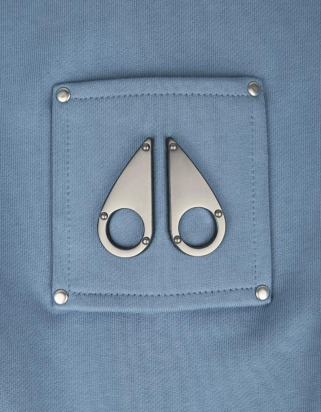 Hartsfield Pullover Sea Blue Sweatshirt