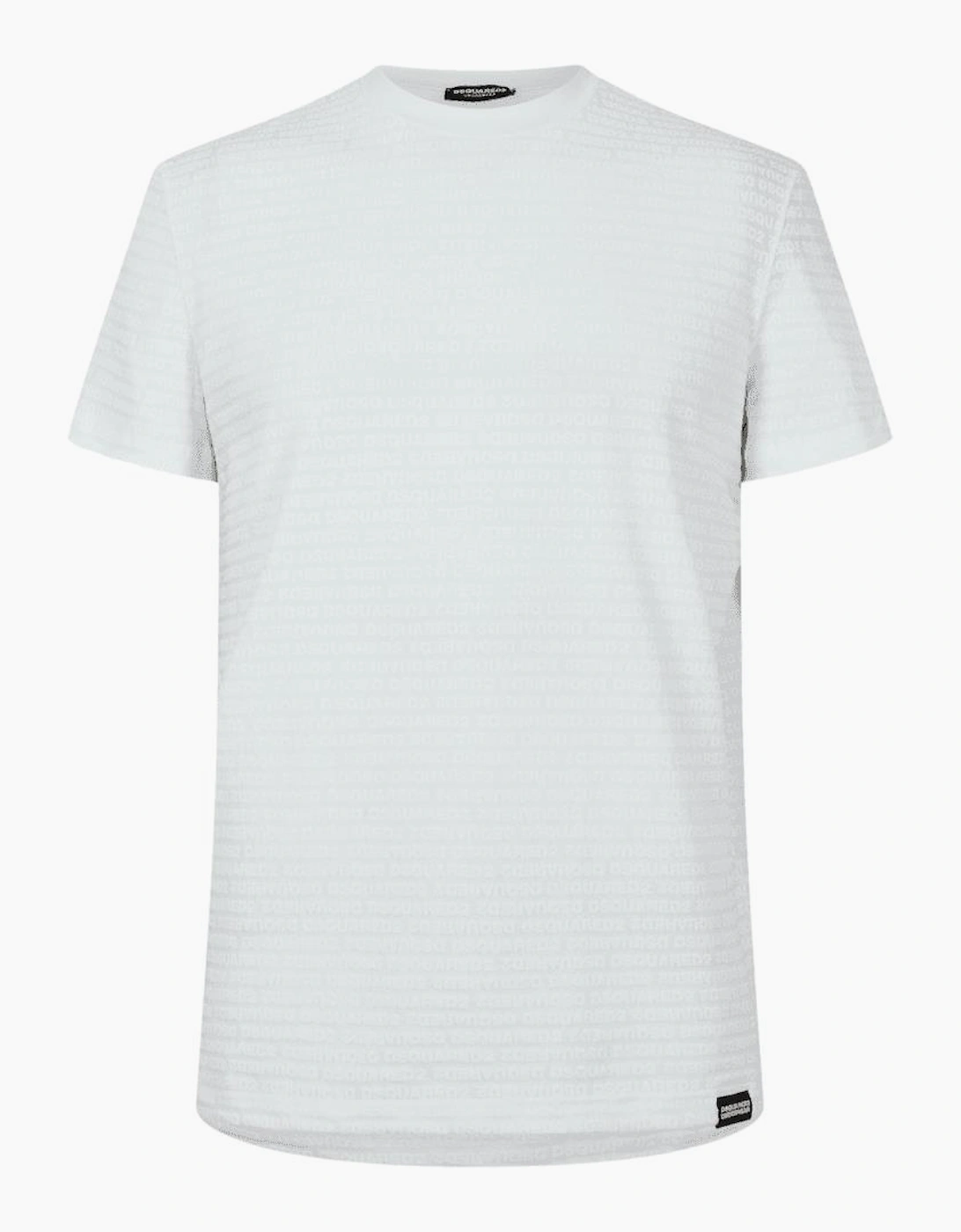 All Over Logo White T-Shirt
