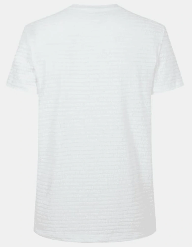 All Over Logo White T-Shirt