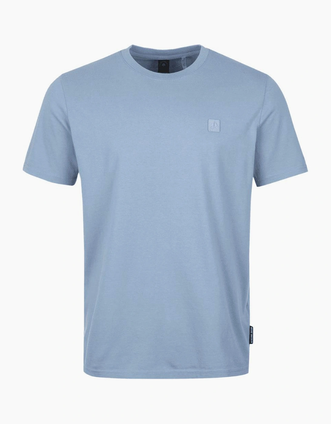 Duluth Embroidered Logo Regular Fit Blue T-Shirt
