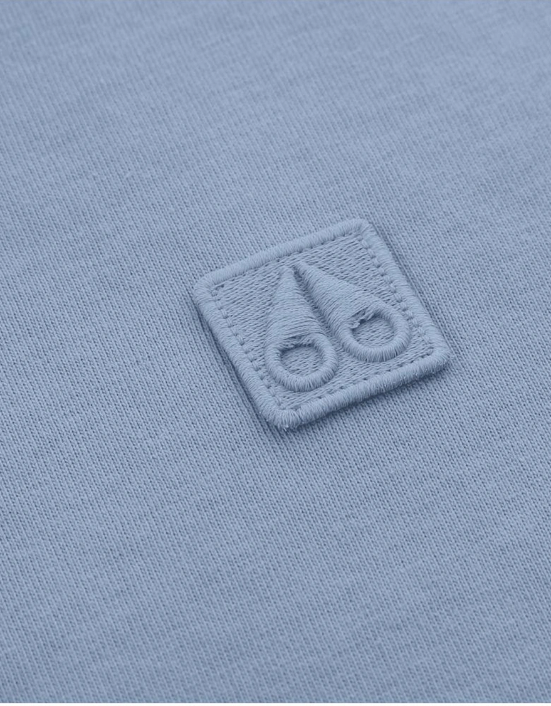 Duluth Embroidered Logo Regular Fit Blue T-Shirt