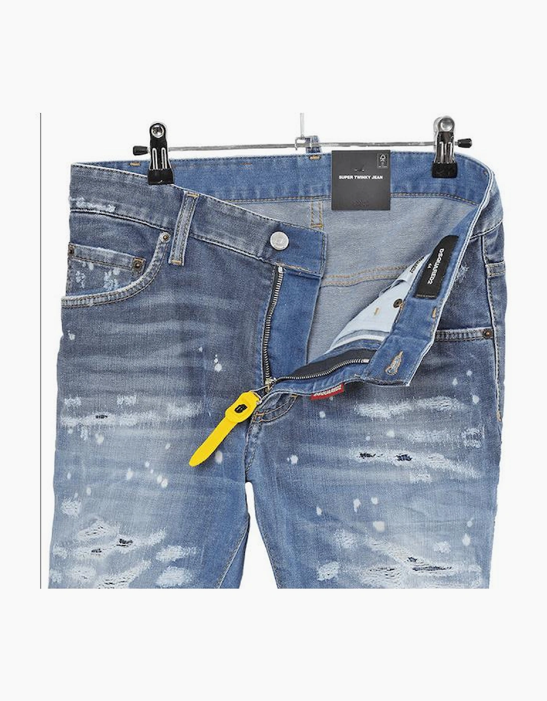 Cotton Light Blue Wash Super Twinky Jeans